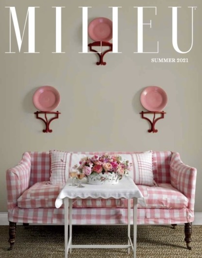 Milieu Magazine cover summer 2021
